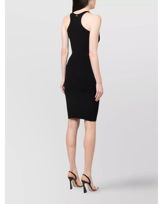 DSquared² Black Knee-Length Dress