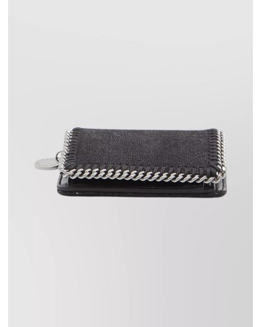 Stella McCartney Black Falabella Bifold Wallet