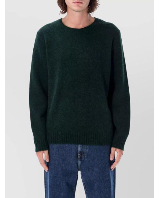 Polo Ralph Lauren Green Alpaca Wool Crewneck Jumper for men