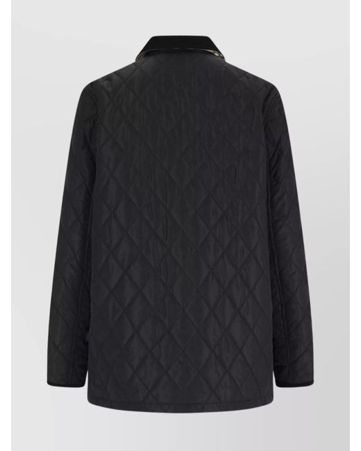 Burberry Black Quilted Nylon Jacket