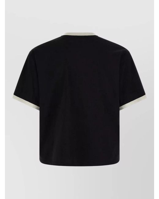 Versace Black Medusa Coin Short Sleeve Crew Neck Shirt for men