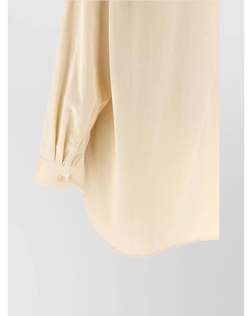 Lemaire Natural Relaxed-Fit Cotton Shirt