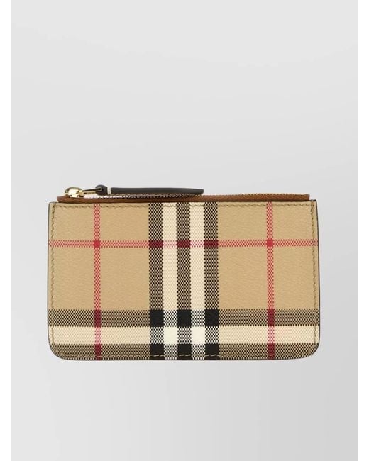 Burberry Natural Printed Cardholder