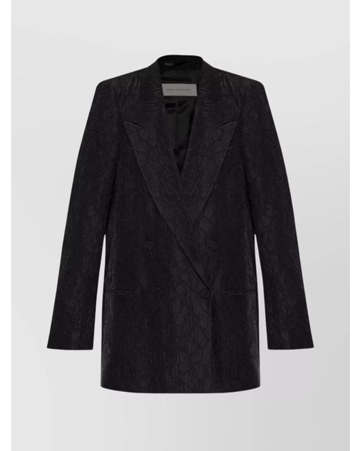 Dries Van Noten Blue Blazer