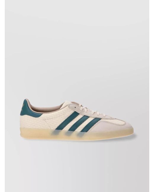 Adidas Metallic Suede Leather Gazelle Indoor Low-Top Sneakers
