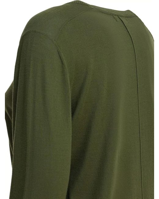 Soeur Green Aussie Crew Neck Sweater Long Sleeves