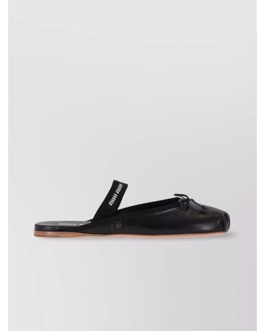 Miu Miu Multicolor Capretto 4 Bow Detail Sandals