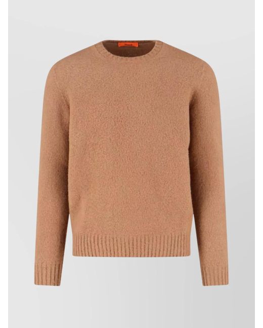 Drumohr Multicolor Ribbed Crewneck Sweater With Long Sleeves for men