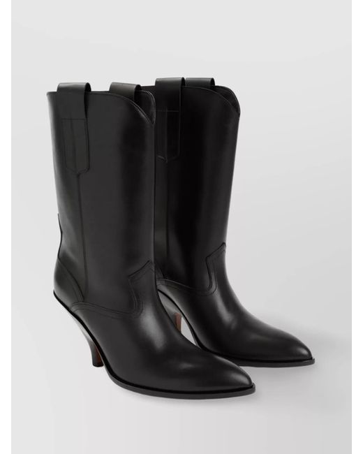 Bally Black Leather Boots