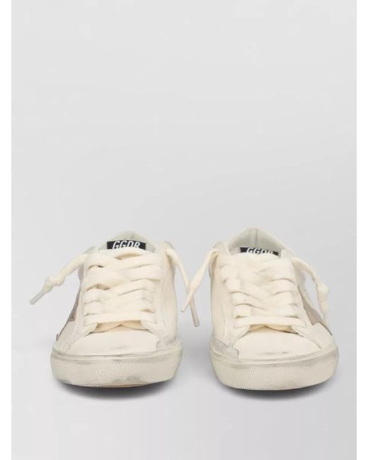 Golden Goose Deluxe Brand Natural Leather Low-Top Sneakers for men