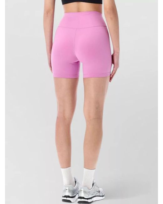 Nike Pink High-Rise Biker Shorts