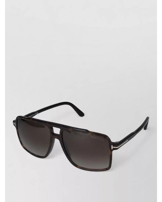 Tom Ford Black Sunglasses Ft1177 52B Square Tinted Lenses