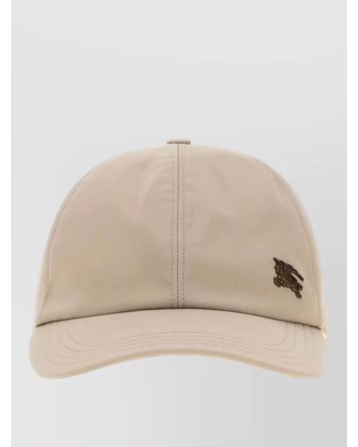Burberry Natural Stretch Nylon Baseball Cap Adjustable Strap
