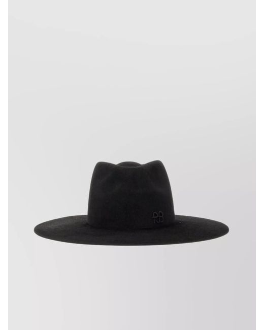 Ruslan Baginskiy White Felt Fedora Hat