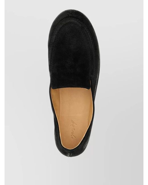Marsèll Black Leather Loafers for men