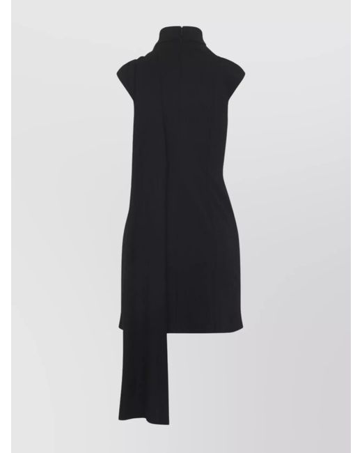Jean Paul Gaultier Blue Viscose Mini Dress