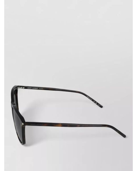 Saint Laurent Gray Sunglasses Sl 851 002 Square Frame