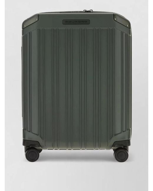 Piquadro Green Trolley Backpack for men