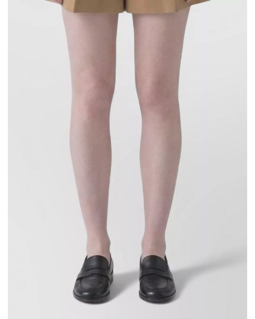 Max Mara Pink Vista Tailored Shorts Regular Fit