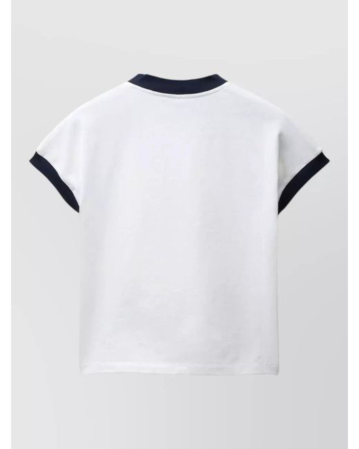 Versace White Slim-Fit Cotton V-Neck T-Shirt