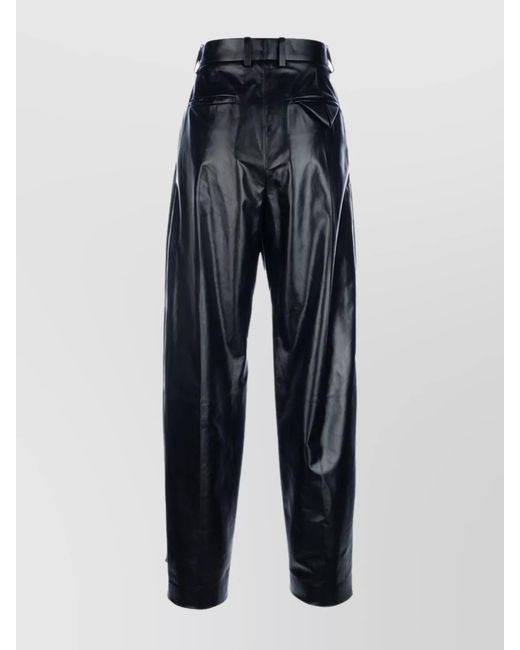 Bottega Veneta Blue Cropped Trousers