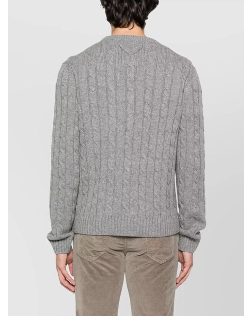 Prada Gray Sweaters & Knitwear for men