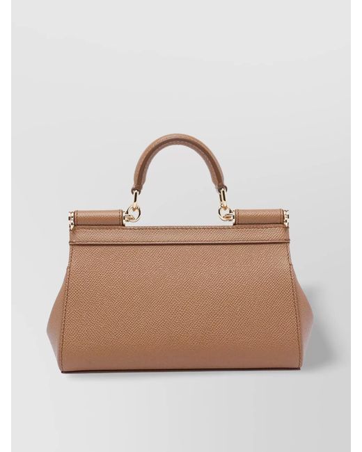Dolce & Gabbana Multicolor Sicily Small Leather Shoulder Bag