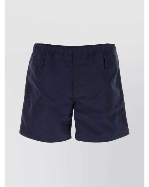 Prada Blue Nylon Swim Shorts for men