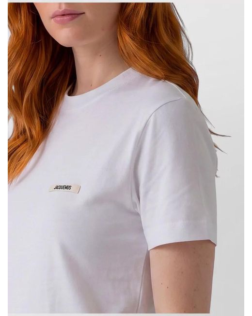Jacquemus Multicolor Slim-Fit Cotton Crew-Neck Short-Sleeve T-Shirt
