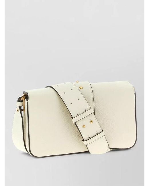 Pinko Natural Love One Mini Shoulder Bag Adjustable Strap
