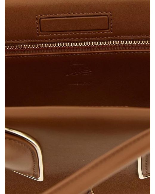 Christian Louboutin Brown Venus Leather Shoulder Bag