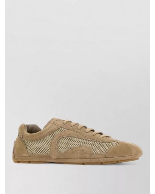 Prada Multicolor Suede Mesh Montecarlo Re Edition 2005 Sneakers for men