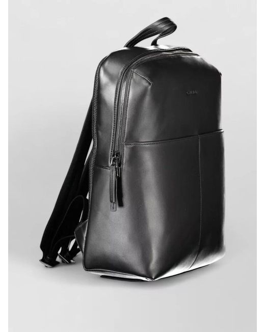 Calvin Klein Gray Synthetic Leather Backpack for men