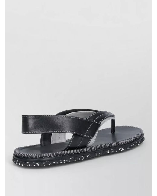 Kiko Kostadinov Multicolor Slide Sandals Heel Contrast Stitching Detail for men