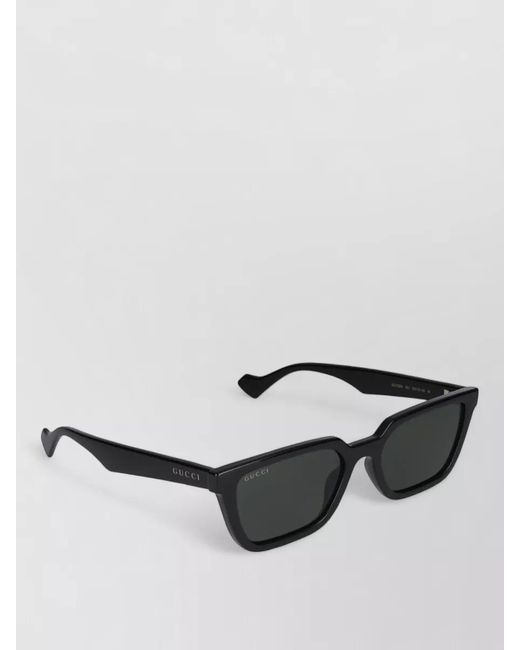 Gucci Black Sunglasses Gg1539S 001 Rectangular Frame for men