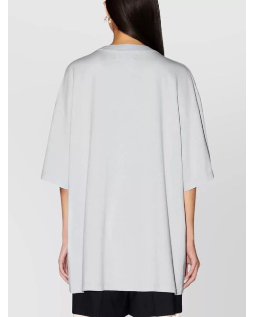 Ambush White Cotton T-Shirt for men