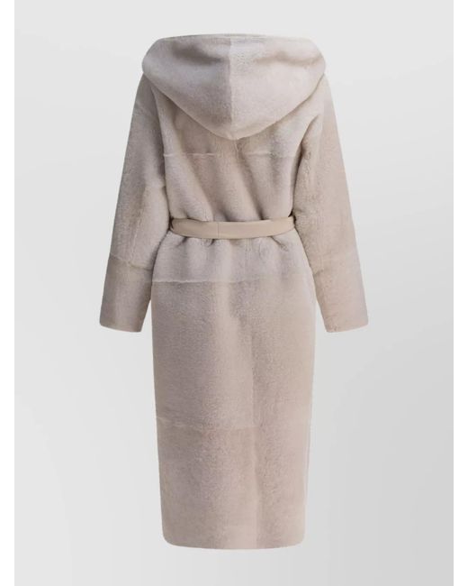 Blancha Multicolor Shearling Coat