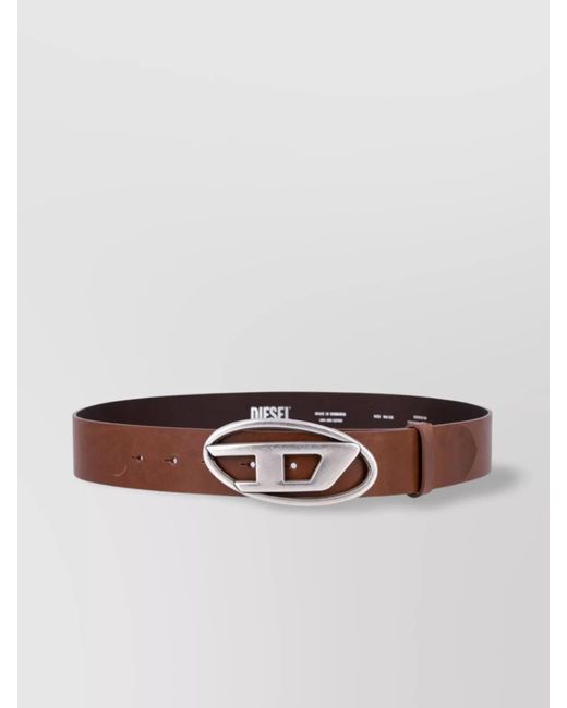 DIESEL Multicolor Leather Belt for men