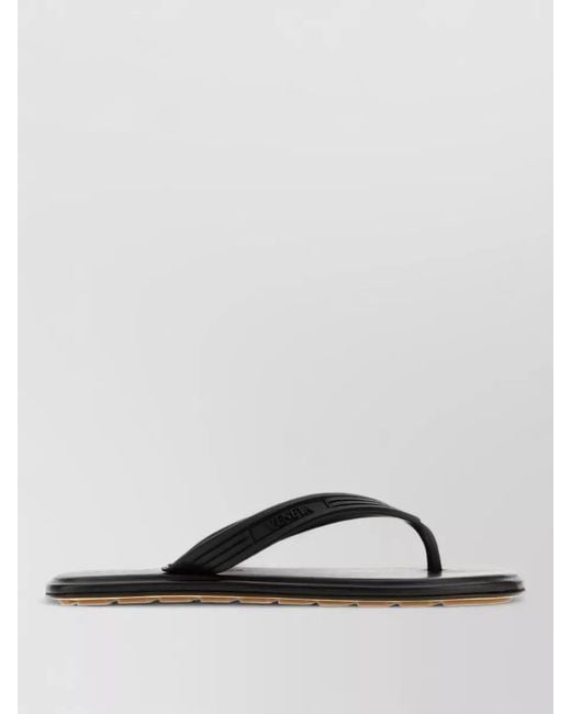 Bottega Veneta Multicolor Rubber Thong Sandals