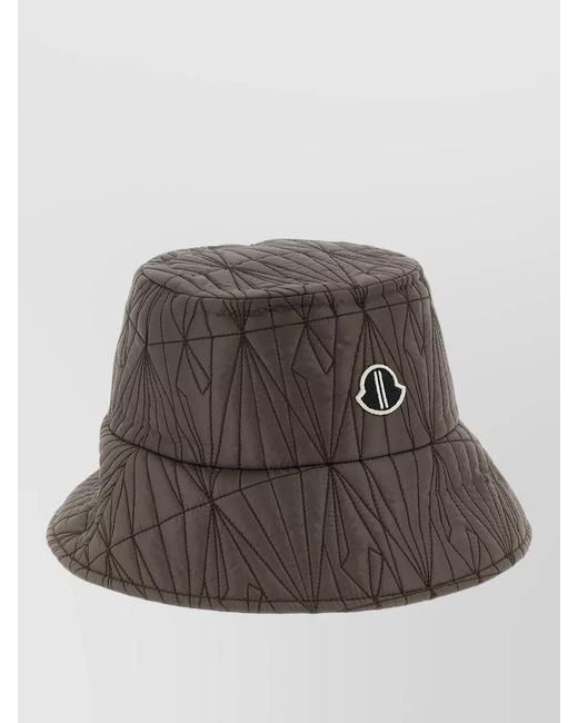 Rick Owens Brown Bucket Hat