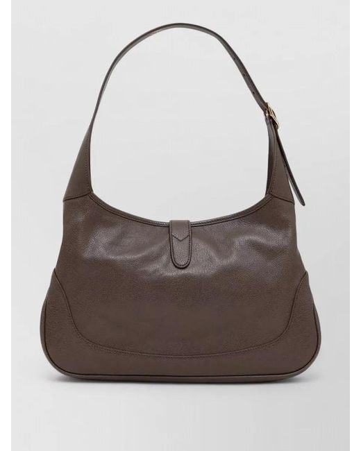 Gucci Brown Jackie 1961 Shoulder Bag Top Handle