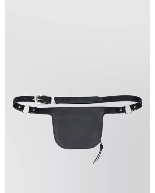 Our Legacy White Leather Purse