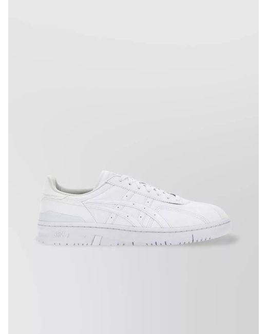 Comme des Garçons White Textile Low-Top Sneakers for men