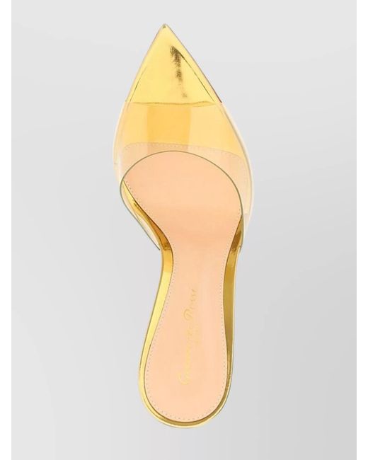 Gianvito Rossi Pink Pointed Sandals