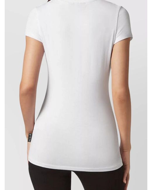 Philipp Plein White Cotton T-Shirt