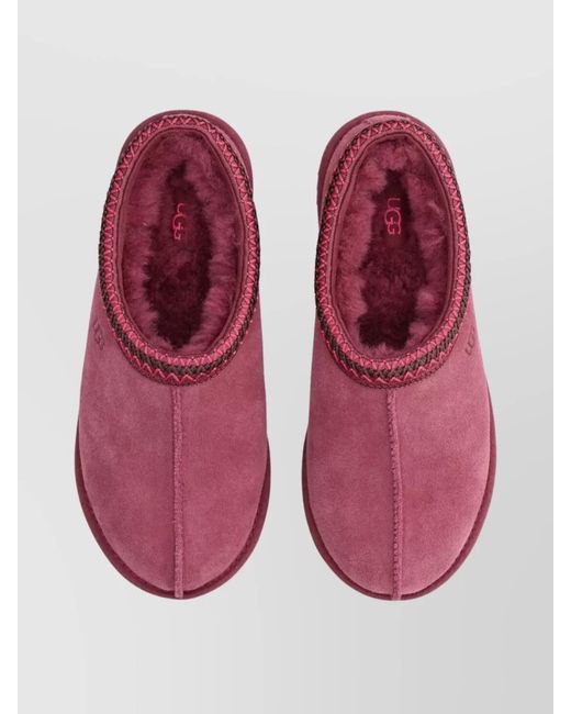 Ugg Red Leather Slippers