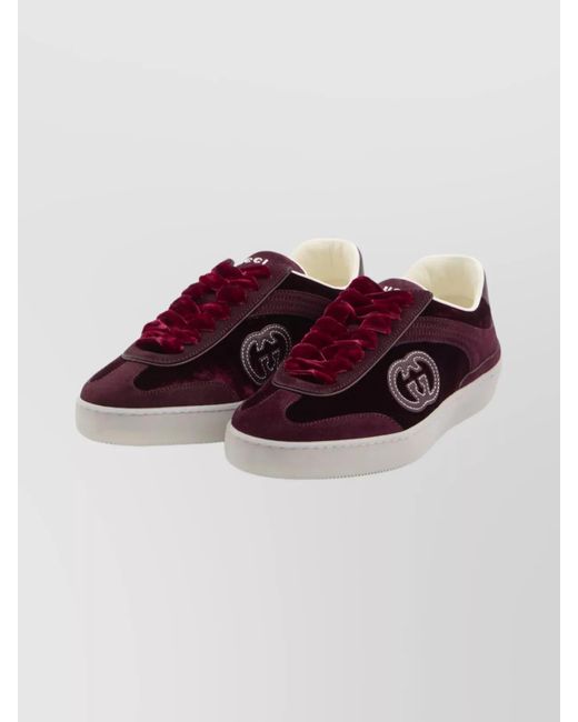 Gucci Red G75 Sneakers