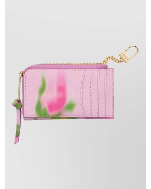 Marc Jacobs Pink Leather Keyring