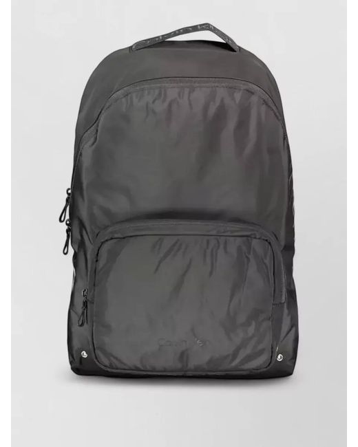 Calvin Klein Gray Polyester Backpack for men