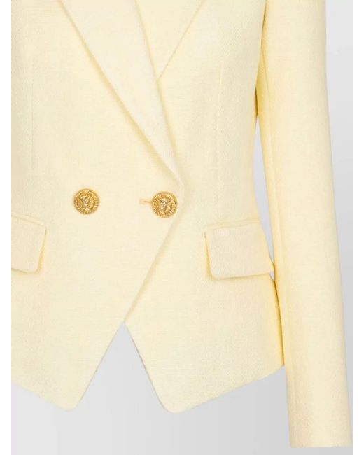 Balmain Yellow Blazer